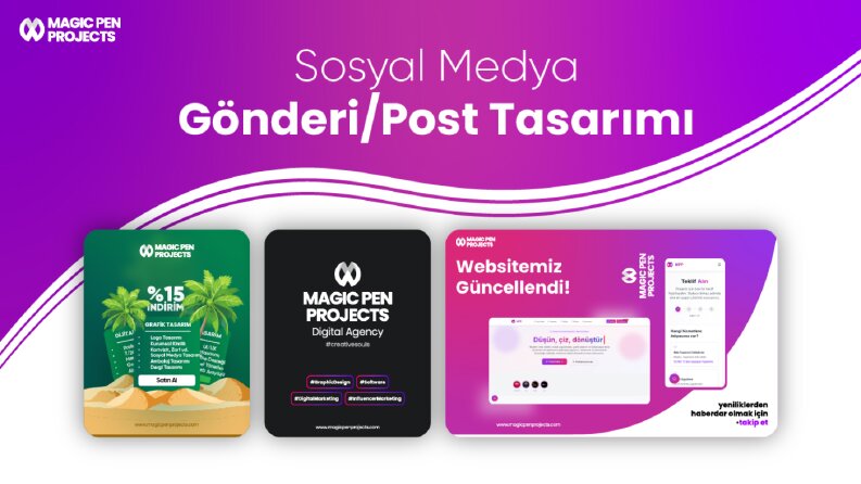 Website duyuru ve Kaydırılabilir post tasarımı