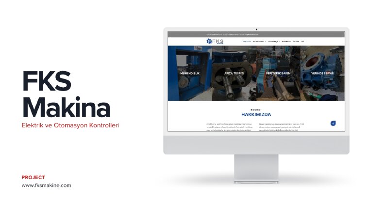 FKS Makine Web Tasarım Çalışmamız