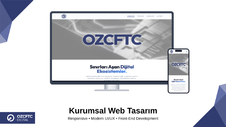 OZCFTC – Kurumsal Web Tasarım