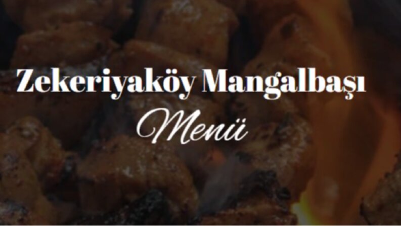 Menü/Site Örneği.