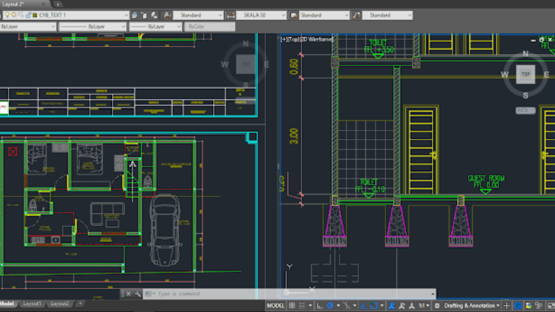 AutoCad çizimlerim