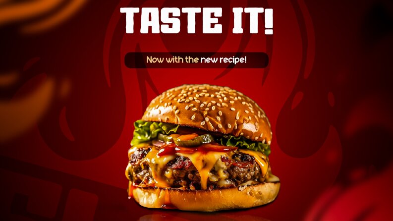 Hamburger Sosyal Medya Tasarımı