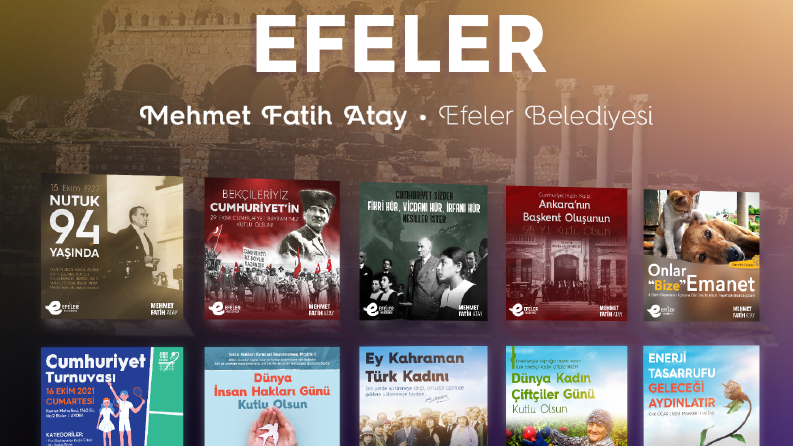 Efeler Belediyesi - Sosyal Medya Tasarımları
