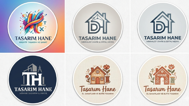 VİNTAGE ÖRNEK SOSYAL MEDYA LOGO TASARIMI