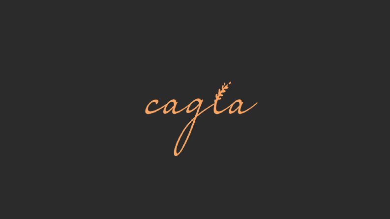 Patisserie Çağla için yapılmış logo çalışması
