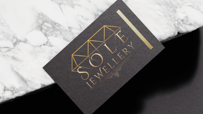 Sole Jewellery Kartvizit Mock-Up