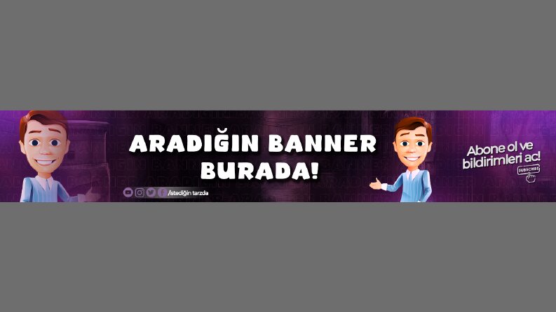 🎨 Kapak Fotoğrafı (Banner) Tasarımı 📸