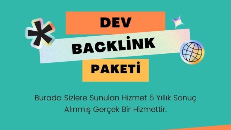Özel Backlink Paketimiz İle Uçuşa Hazır Olun !