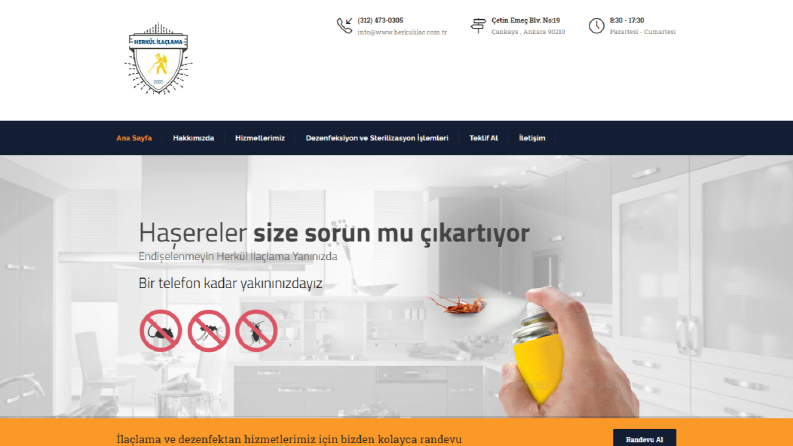 Wp Site herkulilac.com