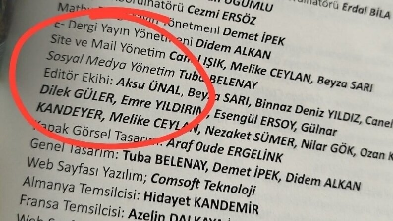  Editörlük hizmetim