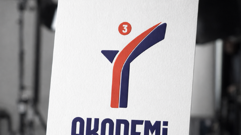 R3 Akademi logo Design
