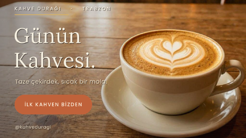 Kafe için Instagram Post Tasarımı