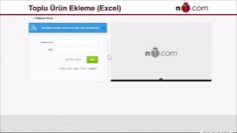  E-Ticaret sitenize ürün girişi 