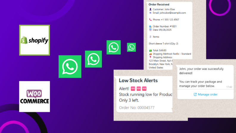 Woocommerce - Whatsapp Otomasyonu