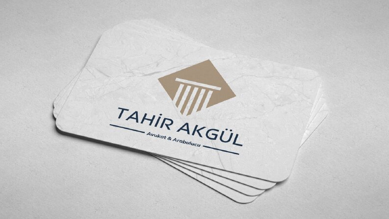 Avukat Tahir Akgül Kartvizit Çalışması