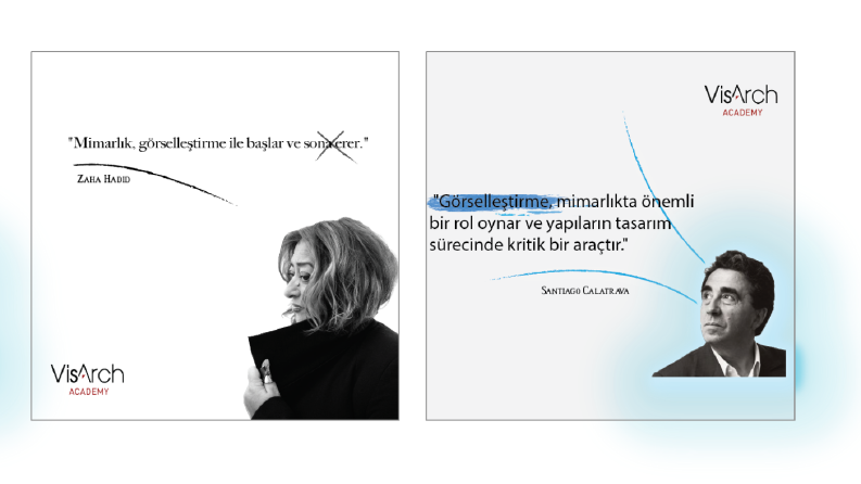 Mimarlık Akademisi için çalıştığım post tasarımı