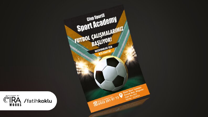 Clup Sportif Broşür Tasarımları