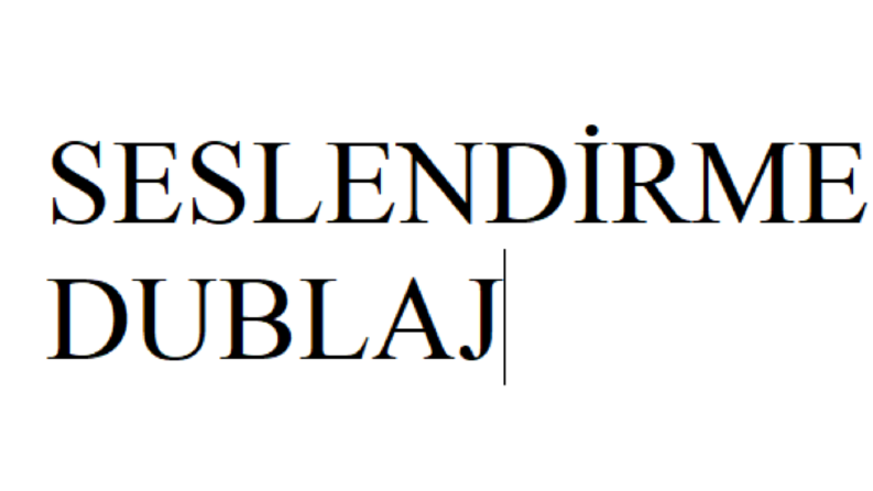 İş örneğim