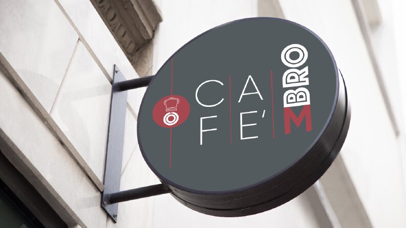 Cafe Brom Logo Tasarımı