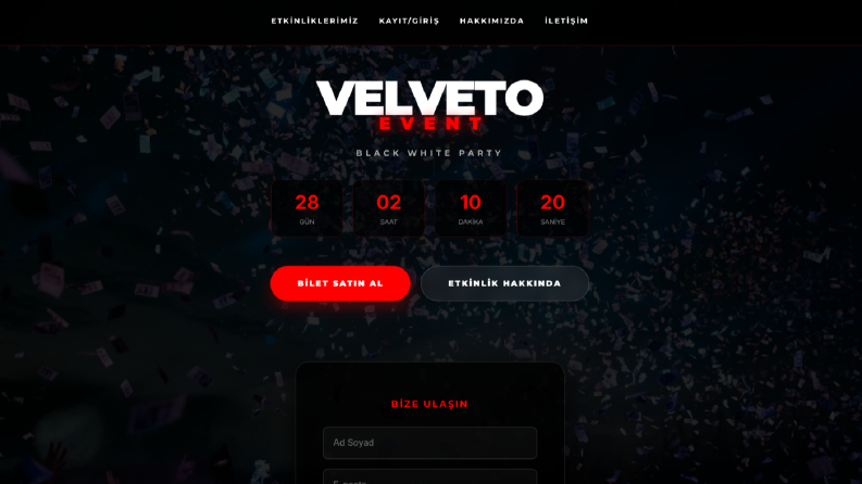Kurumsal Çalışmamız - Velveto Event