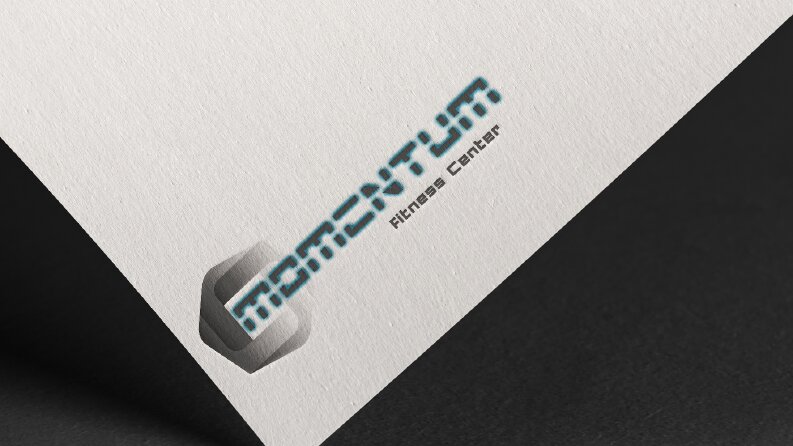 Momentum Spor Salonu Logo Tasarımı