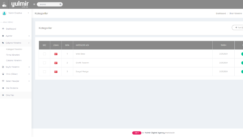 Yulmir Creative - CMS V4