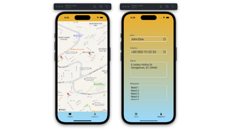 WhatYouNeed - iOS App