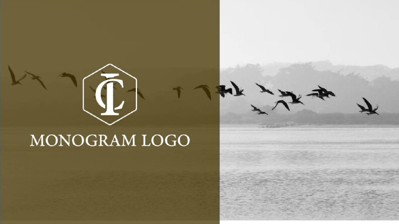 Monogram logo tasarımı