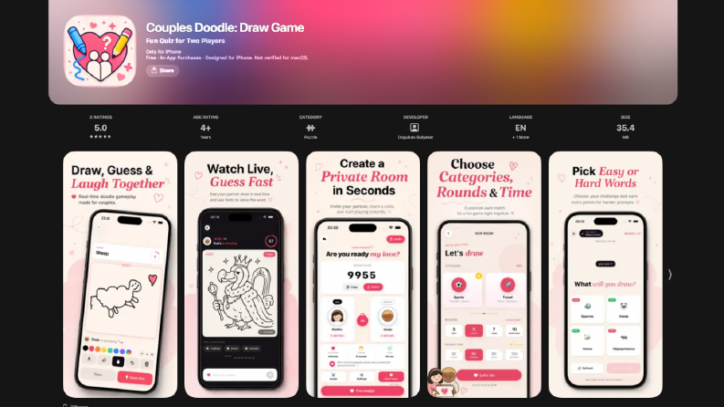 Couples Doodle: Draw Game