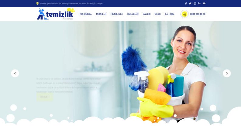 Temizlik Web Sitesi