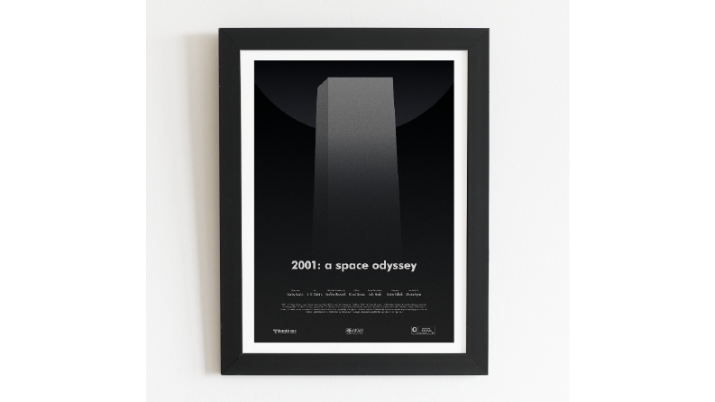 2001: A Space Odyssey Film Afişi Tasarımı