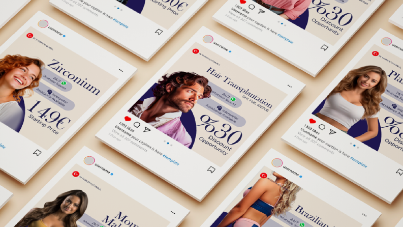 Sağlık Turizmi Reklam Tasarımları