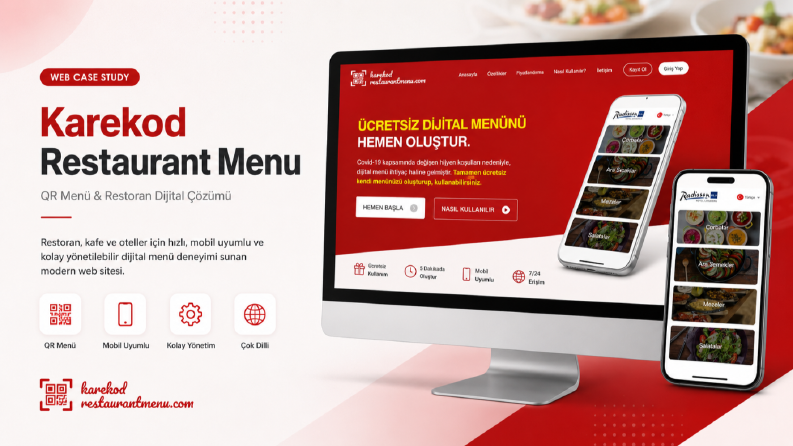 karekodrestaurantmenu.com qr menü oluşturma sistemi