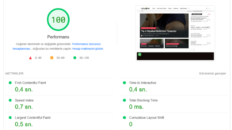 tugbayaprak.com Litespeed Optimizasyonu