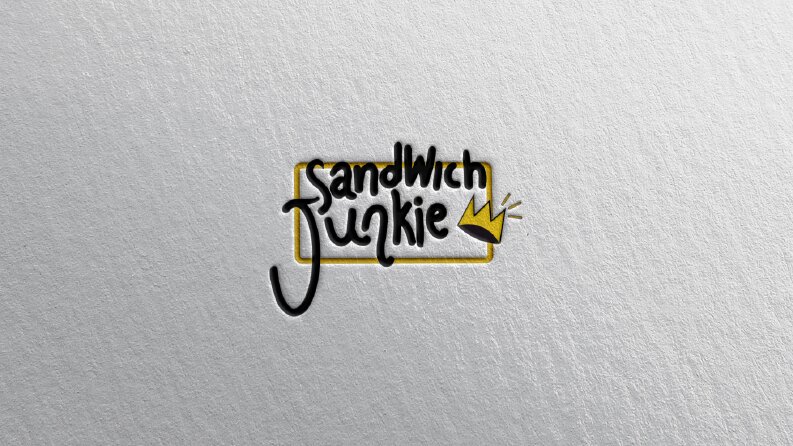 Sandwıch Junkie Firması İçin Logo Çalışması.