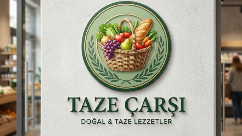 Taze Çarşı Konsept Tasarım.