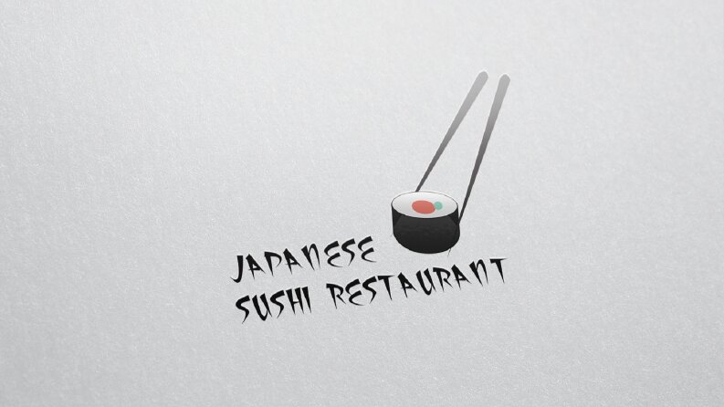 Japanese Sushi Restaurant Logo Tasarımı