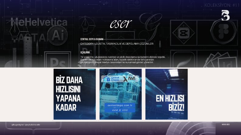 Central Depo & Axanak İş Birliği: Sosyal Medya Tasarımı