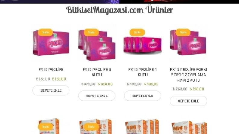 E ticaret sitesi 
