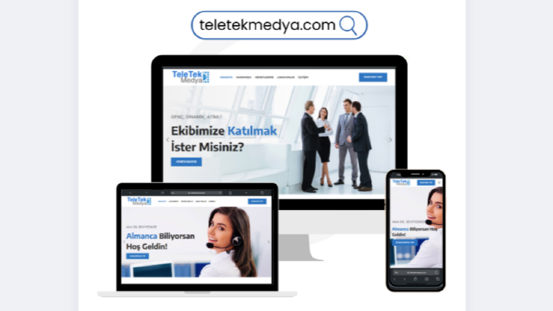 Teletek Medya Kurumsal Web Sayfa