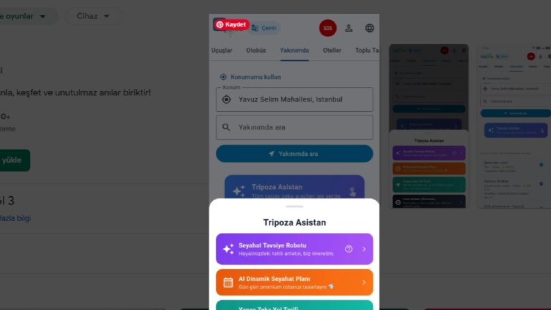 Tripoza - Yapay Zeka destekli seyahat danışmanı
