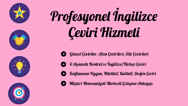 İngilizce Çeviri İş İlanı