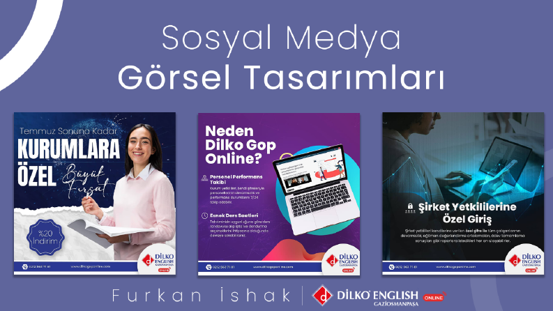 Dilko Online - Sosyal Medya Tasarımları