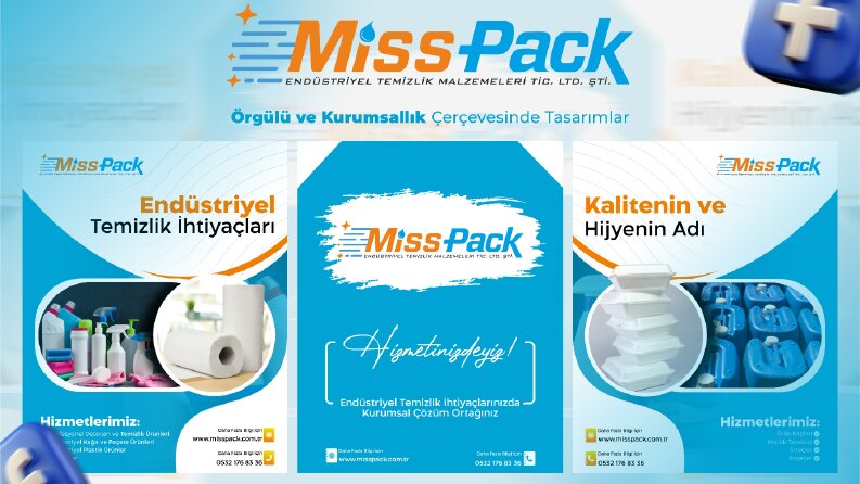 Misspack İçin Yaptığımız Kurumsal Sosyal Medya Tasarımları