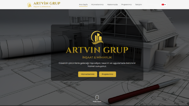 Artvin Grup İnşaat & Mühendislik Site Yapımı