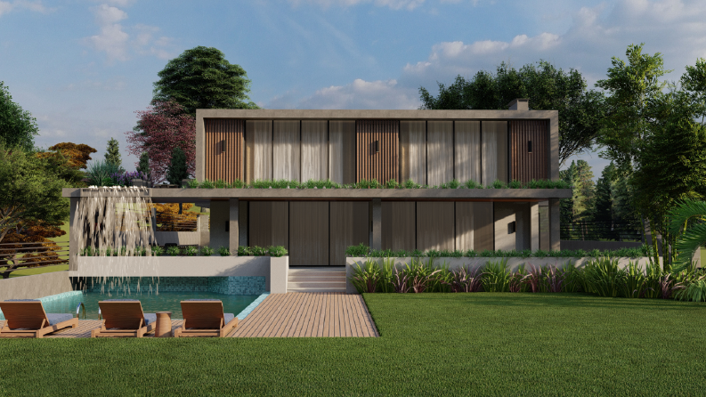 Villa Tasarımı / Görselleştirme - Render