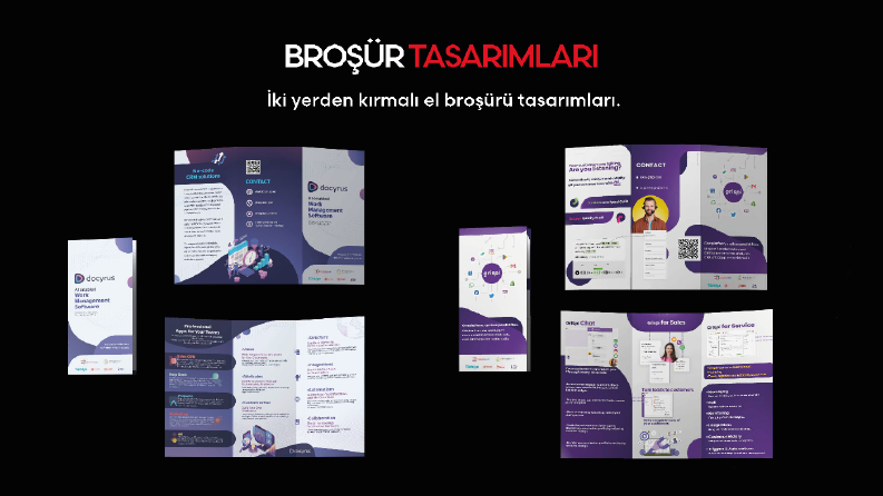 Broşür ve katalog tasarımları