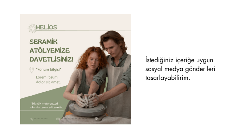 Marka kimliğinize uygun Newsletter/Post/Hikaye Tasarımı