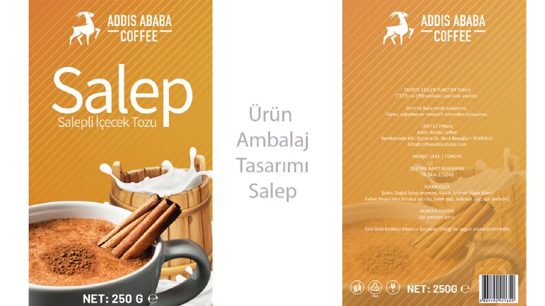 Addis Ababa Coffee - Ambalaj Tasarımları