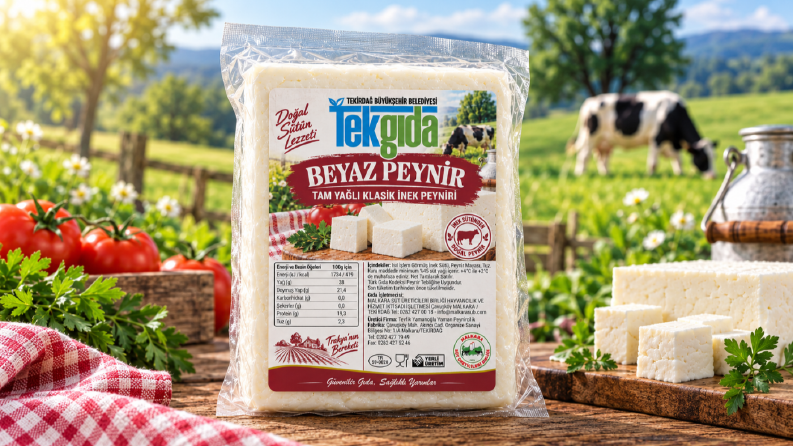 Tekirdağ Belediyesi Peynir Etiket Çalışmaları